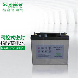 Schneider M2AL12-38CFR 12V 38Ah Lead Acid <b>Battery</b> <b>UPS</b> Power Supply - Product Image 4