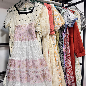 Lot <span class=keywords><strong>de</strong></span> robes décontractées d'occasion pour femmes, style coréen, vente en gros, <span class=keywords><strong>vêtements</strong></span> féminins mixtes - Product Image 2