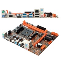Motherboard Desktop AM4 A320 B450 Dengan Soket M.2 1331 DDR4 DIMM Esonic/OEM untuk Seri AMD 1000-5000