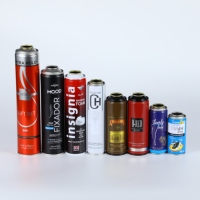 Fer-blanc de jet d'aérosol de gaz de butane peut 400ml/220ml bidon de gaz pour l'extérieur pour des pique-niques