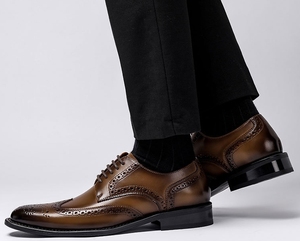 <span class=keywords><strong>Scarpe</strong></span> Eleganti Brook Gentleman High Top da <span class=keywords><strong>Uomo</strong></span>, Leggere, Antiscivolo, Resistenti all'Usura, Traspiranti e Deodoranti per l'Autunno - Product Image 6