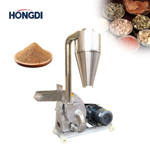 Broyeur à marteaux en acier inoxydable à haute efficacité avec moteur et roulement pour le traitement des céréales alimentaires, production de 51 à 100 kg/h, puissance de 1 kW - Product Image 2