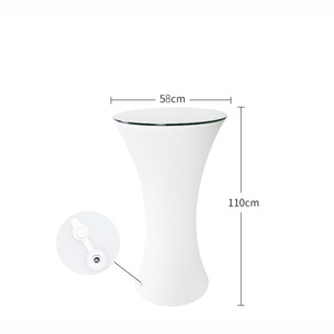 Mesa de <span class=keywords><strong>Bar</strong></span> Moderna con Barra de Luz LED de Plástico y Control Remoto para Uso en Bares y Hoteles - Product Image 6