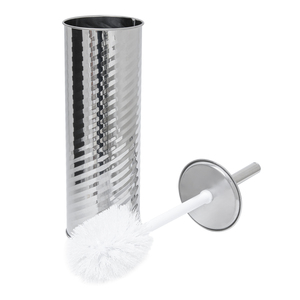 Portascopino <span class=keywords><strong>WC</strong></span> in Acciaio Inossidabile Lucidato, Accessori Bagno, Portascopino da Terra - Product Image 5