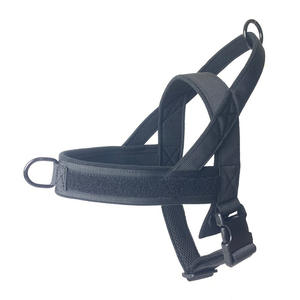 Ayarlanabilir hiçbir çekme evcil hayvan koşumu yelek tüm köpekler için kolay kontrol taktik servis köpek koşum yansıtıcı çalışma katı naylon - Product Image 1