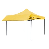 Gazebo Plegable Resistente al Agua y a los Rayos UV, con Estructura de Acero y Toldo de Poliéster, Móvil, para Exteriores, Directo de Fábrica