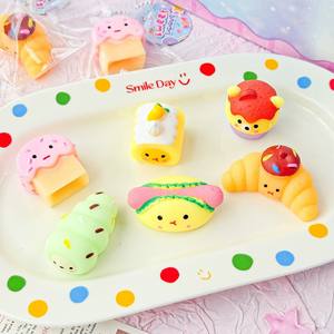 CHENXI Venta al por Mayor de Mini Juguetes Blandos de Mochi Taba, Juguetes Kawaii de Simulación de Comida, Bolsas de Regalo para Fiestas, Juguetes Antiestrés - Product Image 4