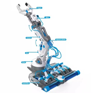 Jouets éducatifs créatifs de physique et d'ingénierie, robots à assembler soi-même, STEM, <span class=keywords><strong>bras</strong></span> <span class=keywords><strong>hydraulique</strong></span> à énergie aquatique, certifié EN71, certifié CPC - Product Image 3