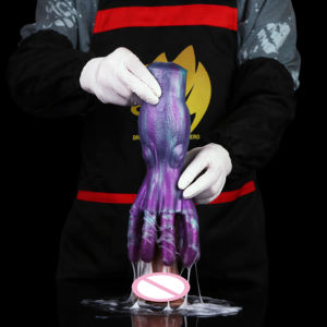 FAAK大幻想章鱼亲密口袋猫抚摸者男性手淫性玩具男用真空泵吮吸硅胶 - Product Image 1