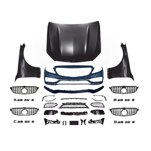 Kit carrosserie <span class=keywords><strong>de</strong></span> haute qualité pour <span class=keywords><strong>Mercedes</strong></span>-Benz <span class=keywords><strong>Classe</strong></span> <span class=keywords><strong>C</strong></span> W205 Facelift AMG C63, installation facile par vis, <span class=keywords><strong>crochet</strong></span> <span class=keywords><strong>de</strong></span> <span class=keywords><strong>remorquage</strong></span> - Product Image 3