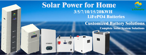 Batterie Lithium-ion LifePO4, 5kw, <span class=keywords><strong>7kw</strong></span>, 10kw, 48V, 100ah, usage domestique, Rechargeable, pour panneaux photovoltaïques, énergie solaire - Product Image 3