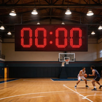 Compteur numérique LED industriel 6 pouces à 4 chiffres (0-9999) pour le sport et les courses