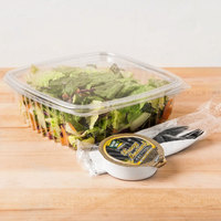 Doorzichtige Huisdier Scharnierende Deli Container 8Oz 12Oz 16Oz 24Oz 32Oz Lekbestendige Recyclebare Plastic Clamshell Voedselcontainer Voor Desserts