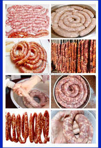 Remplissage automatique automatique pneumatique de saucisse de ration et machine de torsion - Product Image 2