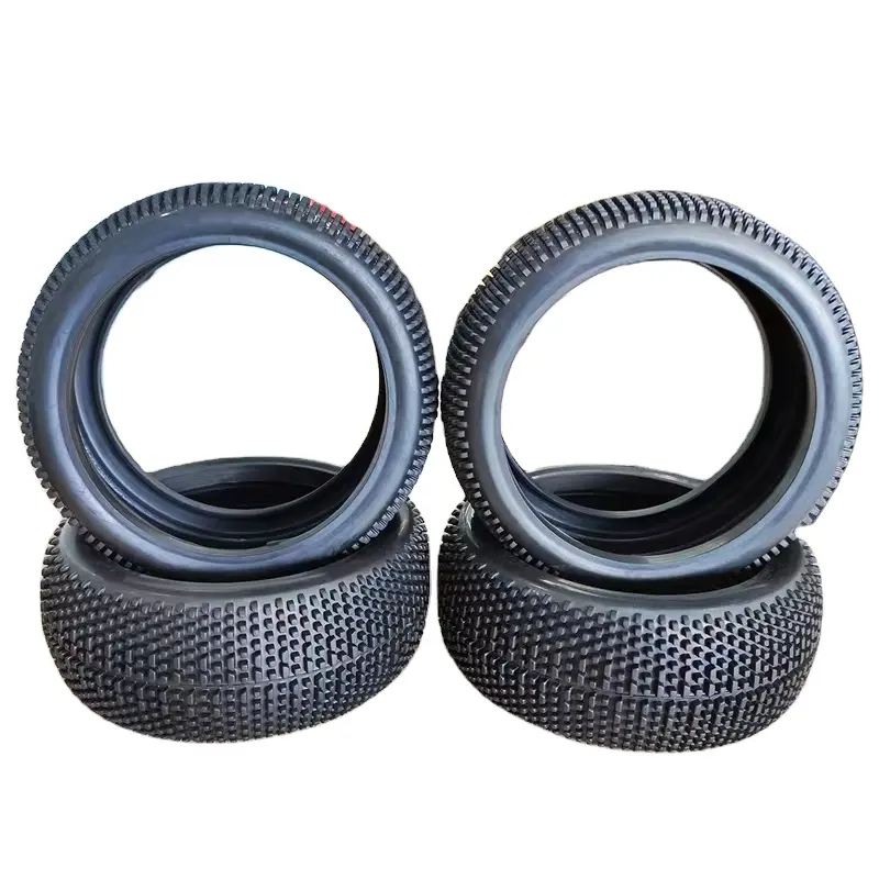 RC Tires W/Wheels 17mm Hex Hub for 1/8 On Road Buggy Car