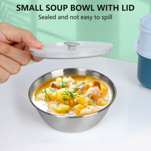 B10-1285畅销儿童成人学校塑料储物双酚a免费创意<span class=keywords><strong>2</strong></span>层带勺子叉微波炉便当盒 - Product Image 6