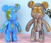 Offres Spéciales Art Craft Violent Bear Blanc et Mignon Ours Fluide Écologique DIY Ours Fluide pour Enfants et Adultes