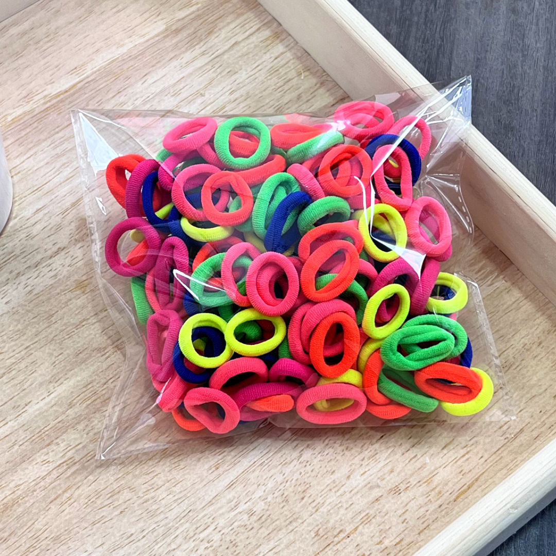 Fluorescent color 100 opp bag