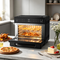Mini-four électrique de comptoir pour la maison, appareil de cuisine, four grille-pain avec déshydrateur, vente en gros OEM pour la pâtisserie domestique