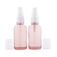 Nouveau, bouteille de parfum de luxe à enfiler, 5ml ou 10ml, contenant rose clair, pour l'été, en acier inoxydable,