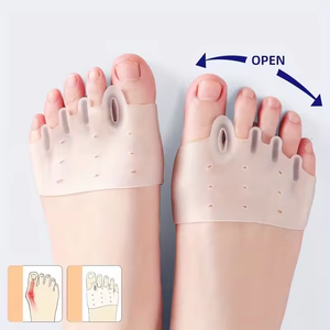 Separadores de Dedos del Pie con Logotipo Personalizado para Mujeres y Hombres, Corrector de Dedos Grandes, Separadores de Dedos para Juanetes - Product Image 1