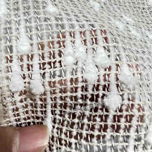 CC-320-10Z-43 Offre Spéciale <span class=keywords><strong>bon</strong></span> <span class=keywords><strong>prix</strong></span> tissu transparent 100% polyester léger peser Voile tissu <span class=keywords><strong>rideau</strong></span> pour salon - Product Image 4