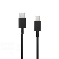Kabel Pengisian Daya Super Cepat 25W Tipe C Hitam USB C ke USB C untuk Samsung Galaxy iPhone 16 15 Pro Max iPad