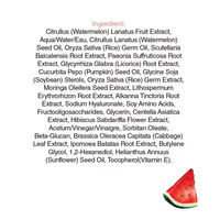 Cosmétiques de marque privée Produits purs pour le visage Soins de la peau Exfoliant Resserrement des pores Eau de pastèque PHA AHA Glow Face Serum Toner