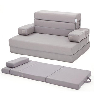Foldable Sofa <b>Bed</b> 25x27.5x20 Inch Removable Washable Cover Multifunctional Living Room Balcony Furniture - Product Image 5