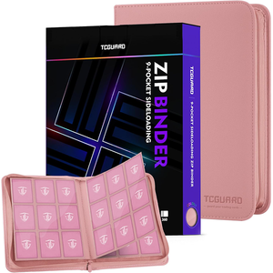 Scatola Personalizzata con Logo, Raccoglitore per Carte a 9 Tasche, Album con 360 Tasche per Carte Collezionabili, Album con Cerniera a 9 Tasche - Product Image 1