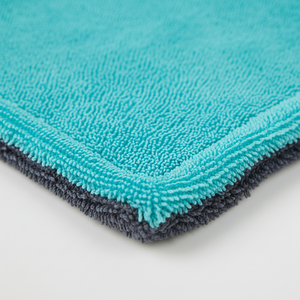 Serviette en microfibre sur mesure, 20% polyamide, tricotage en chaîne, toutes tailles, boucle torsadée pour le nettoyage des voitures - Product Image 1