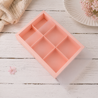 Emballage personnalisé unique pour desserts, boîte cadeau triangulaire en papier pour bonbons, cuillère, emballage de présentation de snacks haut de gamme pour desserts