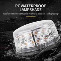 Neue 48W 32LED Traktor LKW Strobe Beacon Licht Magnet halterung Auto Atmosphere Hazard Warnung Blinklicht für Fahrzeuge