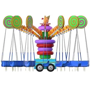 Family Happy Fairground Entertainment Fiberglass Amusement Park Rides Samba Balloon for sale