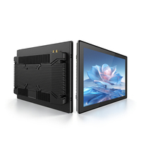 Moniteur tactile industriel 21,5 pouces, écran tactile, PC avec processeur sans ventilateur, Linux Debian 13 OS, prise en charge 4G LTE, GPIO, TPM pour kiosque