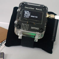 Placa DE DESARROLLO DSTIKE ESP8266 Deauther Watch Y con pantalla OLED para análisis y ataques de red de pruebas de seguridad IoT