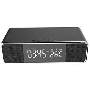 <span class=keywords><strong>Réveil</strong></span> OEM 4 en 1 <span class=keywords><strong>Radio</strong></span> FM Haut-parleur BT avec <span class=keywords><strong>chargeur</strong></span> de <span class=keywords><strong>téléphone</strong></span> sans fil 5W - Product Image 4