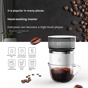 Stainless Steel Mini American-Style Hand-Drip <b>Coffee</b> <b>Maker</b> Insulation Heating <b>Portable</b> Outdoor Camping Office Manual Drip <b>Coffee</b> - Product Image 4