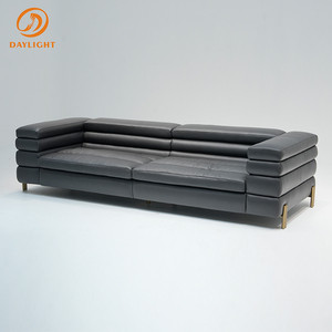 Sillón Reclinable Eléctrico Modular de Cuero Moderno y Minimalista <span class=keywords><strong>Mayfair</strong></span>, con Control Remoto, de Madera, para Pequeñas Villas, Apartamentos y <span class=keywords><strong>Hoteles</strong></span>, Personalizable - Product Image 1