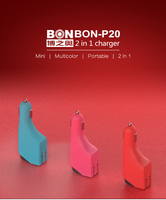 Adaptateur de voiture 2-en-1 10,5W/15W avec prise US homologuée ETL, design breveté, entrée CA, prise allume-cigare et double USB QC2.0 avec protection OTP