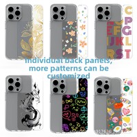 Coque transparente magnétique antichoc 2-en-1 avec plaque arrière amovible, protection intégrale personnalisable pour iPhone 17 Pro Max Air