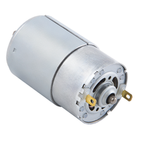 Moteur électrique micro PMDC à aimant permanent RS-755 12V à faible bruit, longue durée de vie, roulement à billes, personnalisé, conforme ROHS, pour siège de voiture
