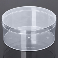 13 Boîtes Rondes Transparentes en Acrylique SUNSHING Vides pour Snacks, Bonbons, Biscuits, Chocolats, Bijoux, Présentoir à Roses