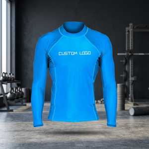 Camiseta de Manga Larga REHEXIMPEX Pro de Secado Rápido, Antibacteriana, UPF 50+, para Surf y Natación, para Hombre - Product Image 3