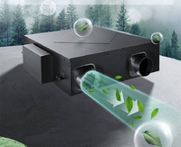 Système de ventilation d'air frais domestique E-VIPO ERV, récupérateur d'air, unité de ventilation à récupération de chaleur, ventilateur à récupération d'énergie