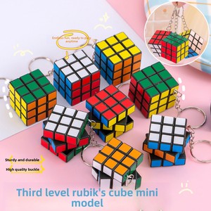 Llavero <span class=keywords><strong>Cubo</strong></span> Mágico de 3cm, Mini Llavero Colorido, <span class=keywords><strong>Cubo</strong></span> Mágico, Juguetes Educativos, Colgante de Moda, Colgante de <span class=keywords><strong>Cubo</strong></span>, Juguetes Educativos para Niños - Product Image 4
