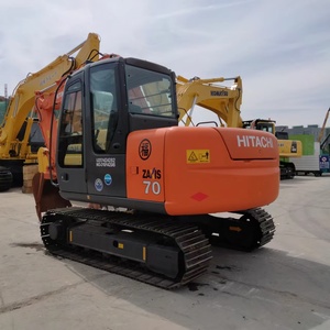 Mini-excavatrice Hitachi ZX70 d'occasion, modèle 2023, 7 tonnes, capacité de la benne de 1,0 m, moteur, boîte de vitesses, pompe, roulement en vente - Product Image 5