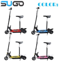 Trottinette Électrique Debout Ce, 2 Roues, Pliable pour la Ville, Batterie, Économique, avec Autonomie de 8-10KM et Moteur 24V120W