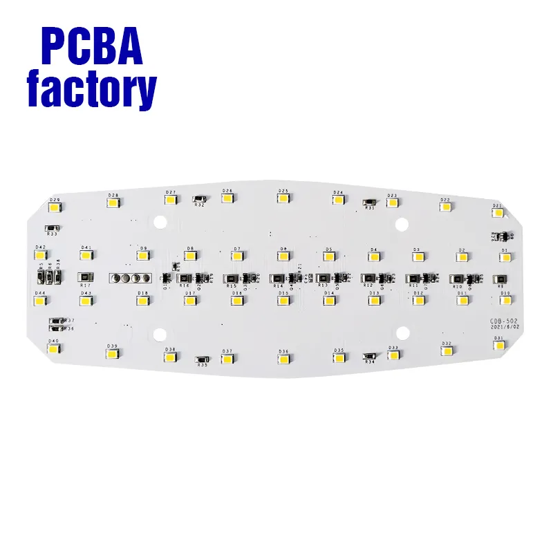 مجلس لوحة دارات مطبوعة مخصص صناعة صينية بتصميم SMD ومصابيح LED وتركيب من الألومنيوم وPCB لتصميم لوح Led مزود بألوان RGB بقدرة 36 وات من PCB وPCBA