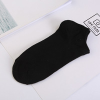 Chaussettes basses pas chères pour hommes, noires, blanches, grises, chaussettes de ville